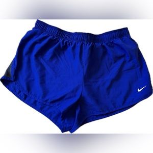 Nike Dri-Fit women’s shorts in royal blue. Size medium